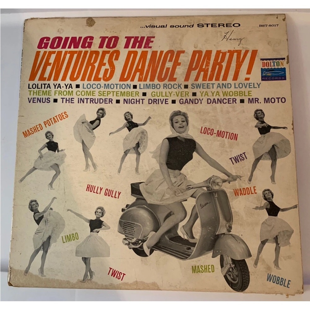 Ventures going to the Ventures Dance Party Vinyl‎ Record